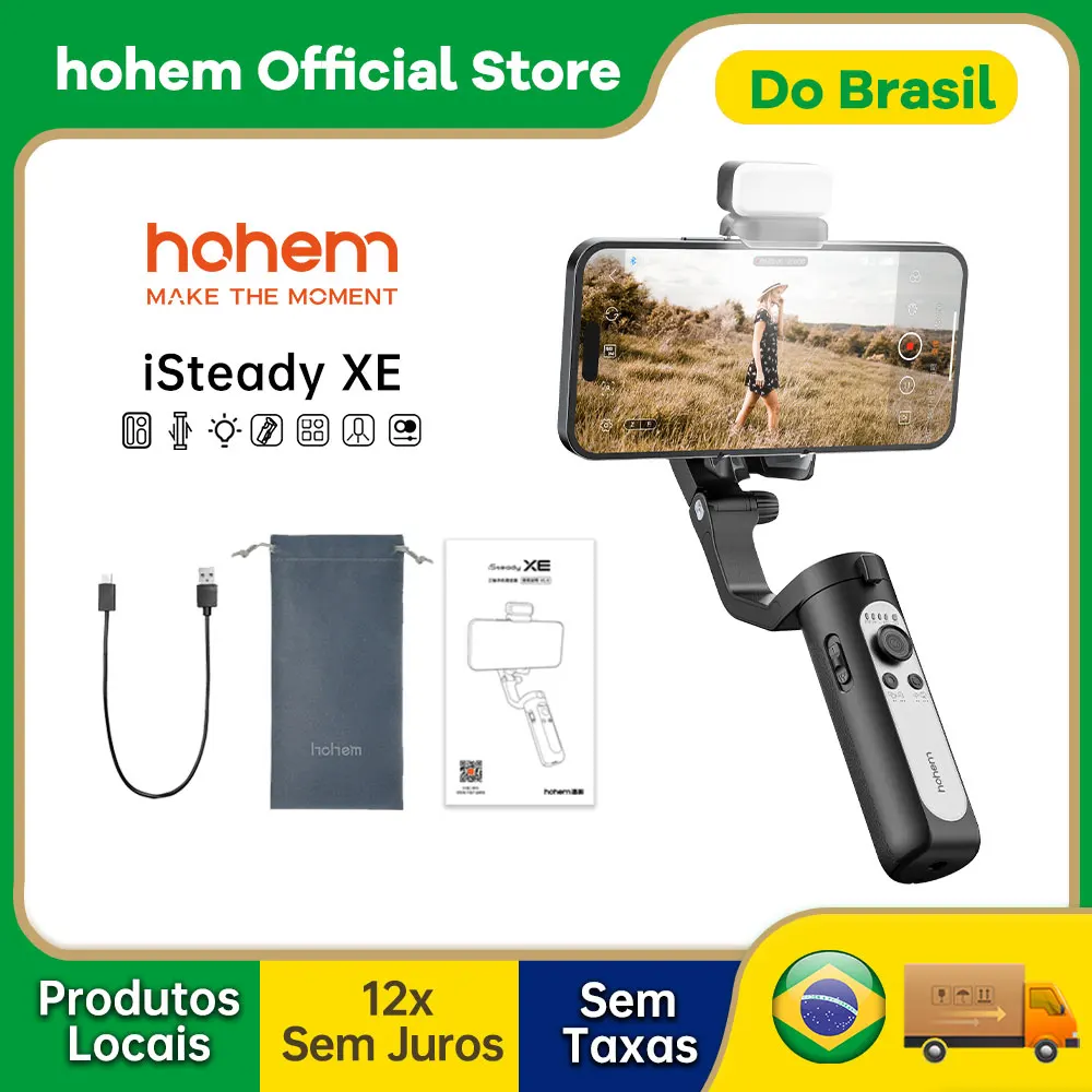 hohem-isteady-xe-stabilizzatore-gimbal-a-3-assi-per-smartphone-con-luce-di-riempimento-per-iphone-android-tracciamento-del-viso-tiktok-vlog