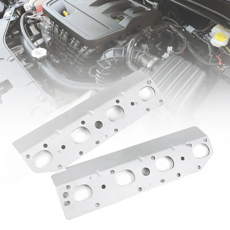 Exhaust Manifold Gasket Set Exhaust Manifold Kit Bolt, Studs & Nuts For Chrysler Dodge 5.7L 2009 - 2020