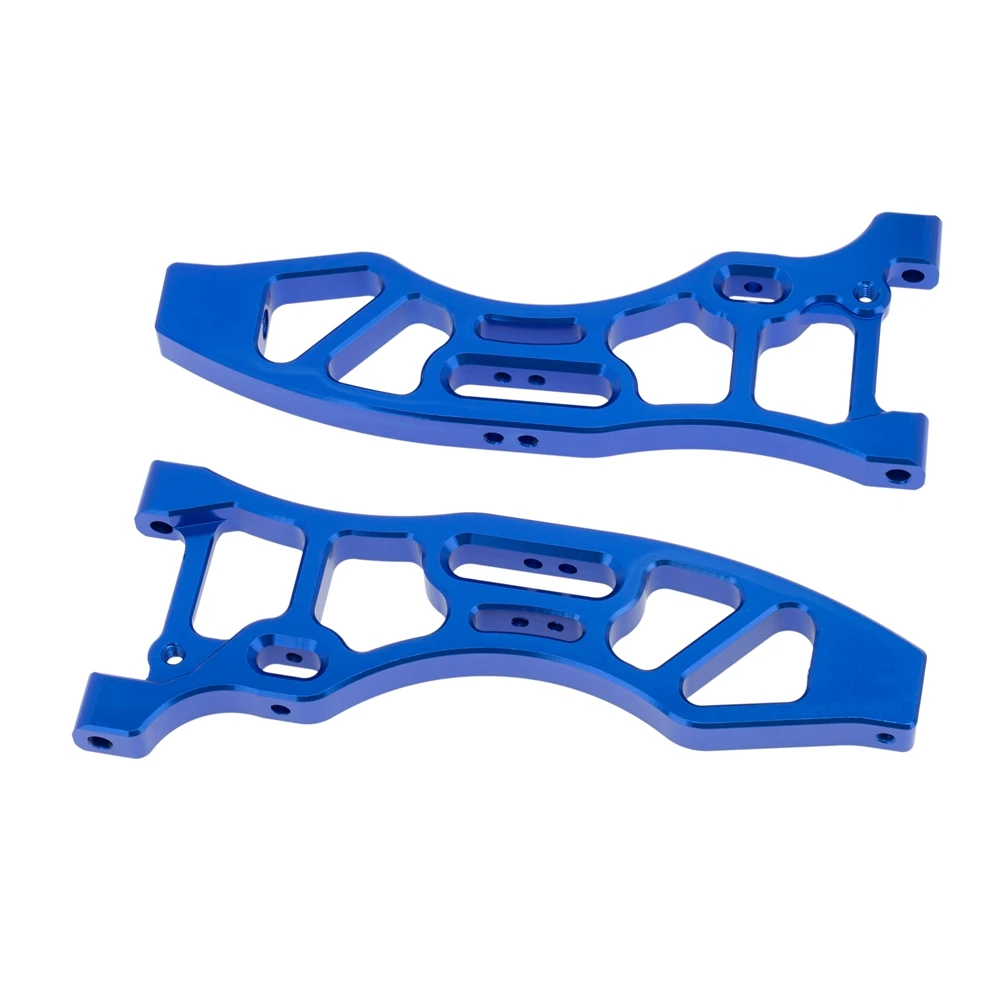 Metal Front Lower Suspension Arms ARA330656 for Arrma 1/8 Kraton Notorious Outcast Talion 1/7 Fireteam Parts,Blue