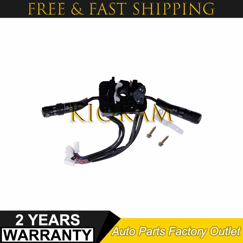 

Для Mitsubishi Pajero Montero II 1990-2004 переключатель рулевой колонки, сигнальная лампа поворота, переключатель освещения MR301406 MB921588 MB823274