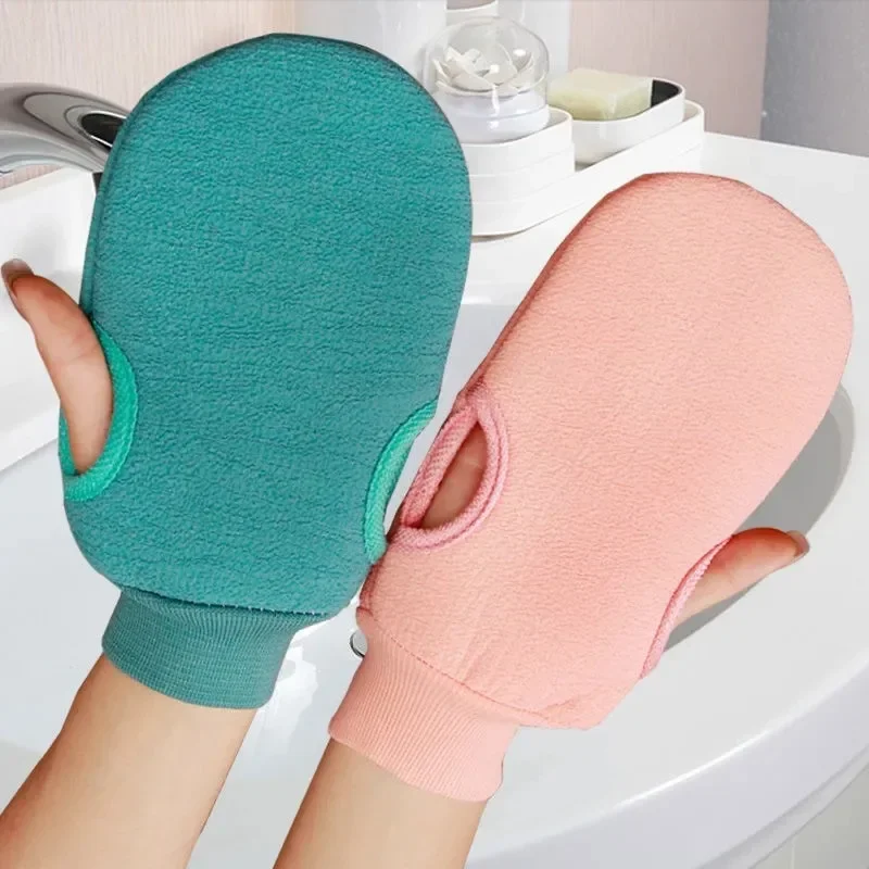 Bath For Peeling Exfoliating Body Cleaning Scrub Mitt Rub Dead Skin Gloves For Shower Body Brush Towel SPA Foam Body Massage