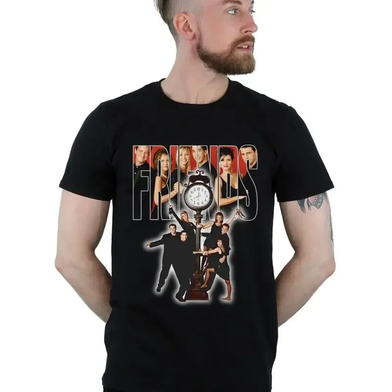 Friends Men's Script Homage T-Shirt