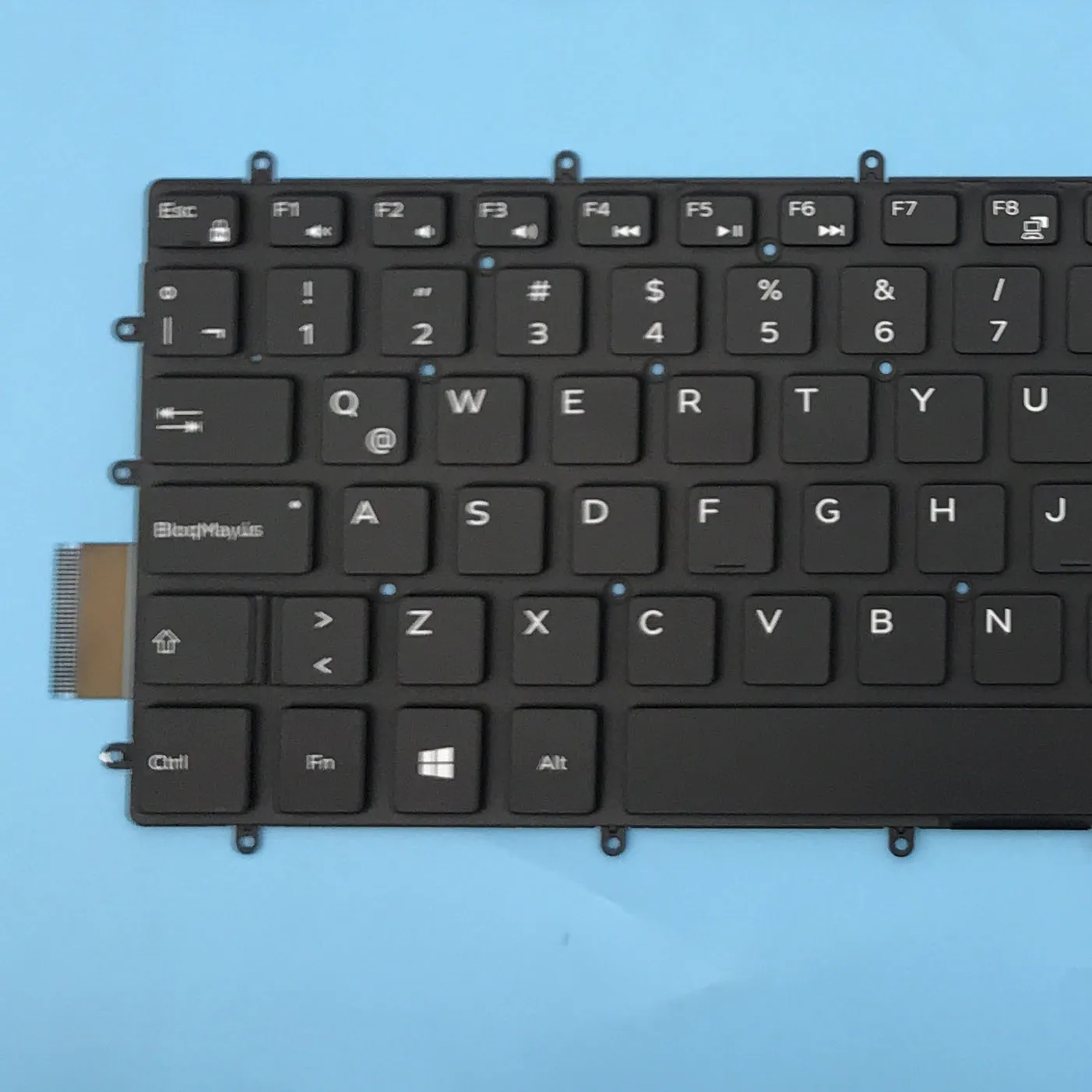 Latin Spanish/English Keyboard For Dell G3 3590 3500 G3-3579 3779 G5 5500 5587 G7 7588 G3 15 3579 G3 17 3779 White/Red Backlit