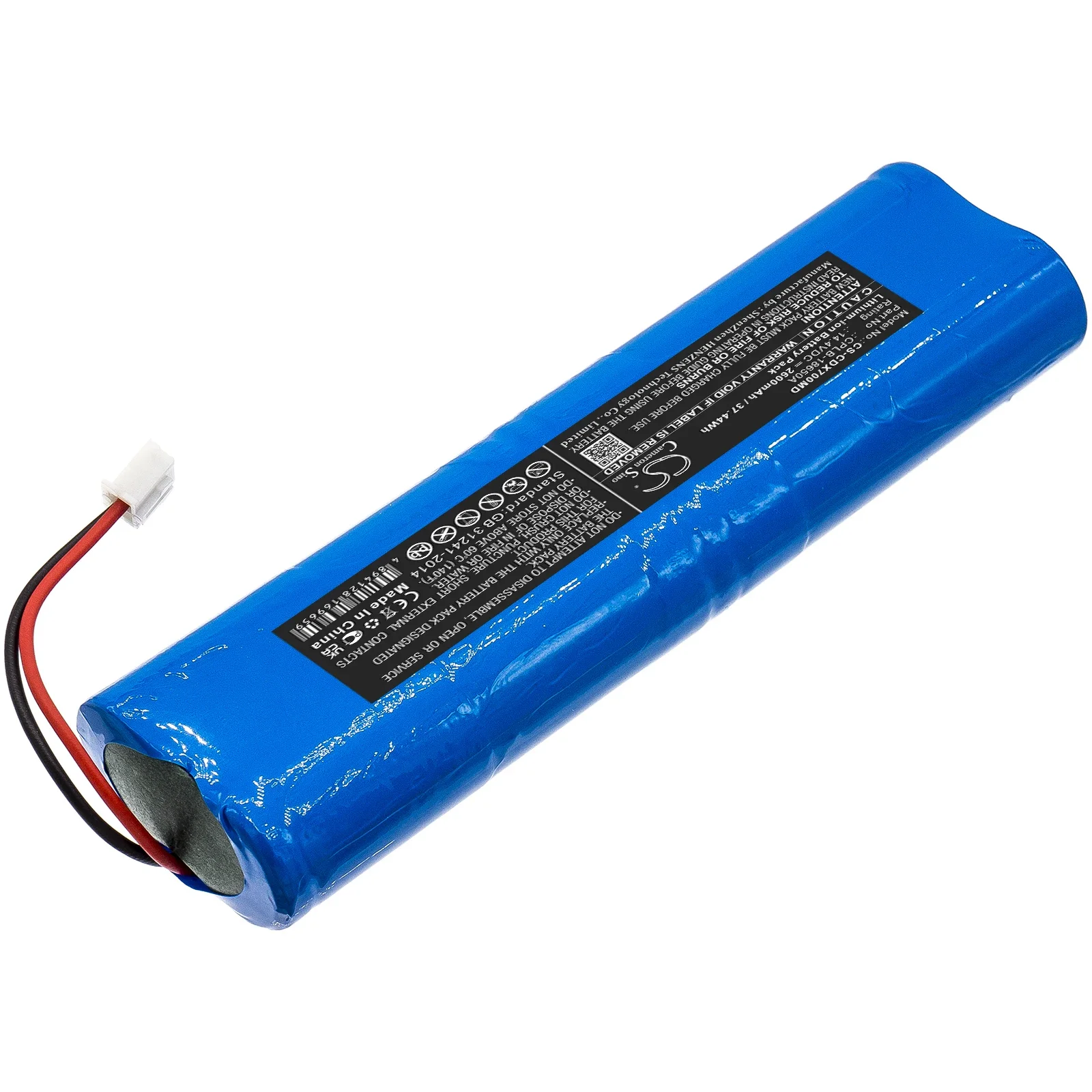 Battery For Creative CPLB-18650A DELUXE-70  Deluxe 70  Deluxe 100 Neusoft NeuVision 500 Li-ion 14.40V 2600mAh / 37.44Wh