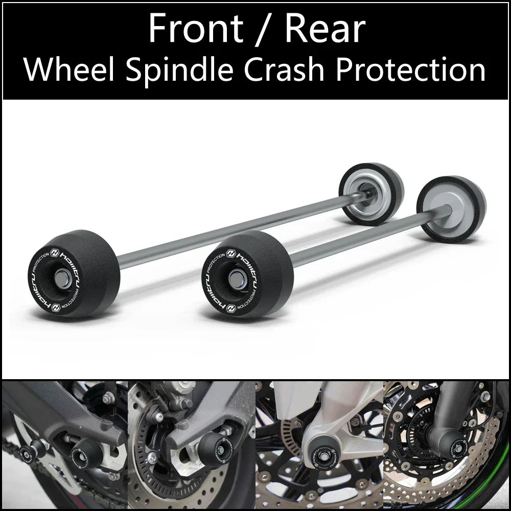 

Front Rear wheel Spindle Crash Protection For Triumph Daytona 660 2024