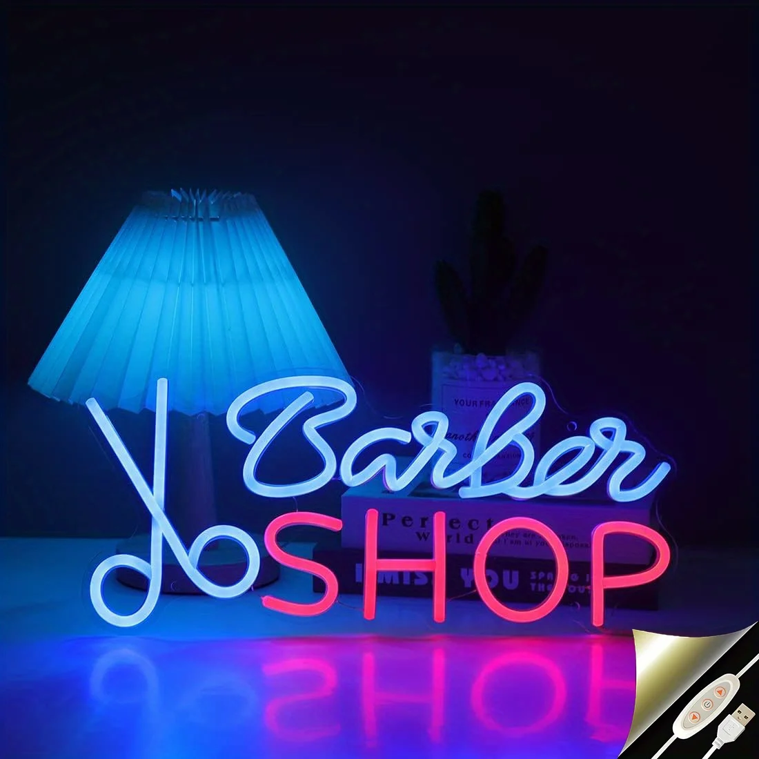 

Barber Shop Neon, Perfect for Birthday as a Barber, Christmas Gifts and Shop Opening Gifts