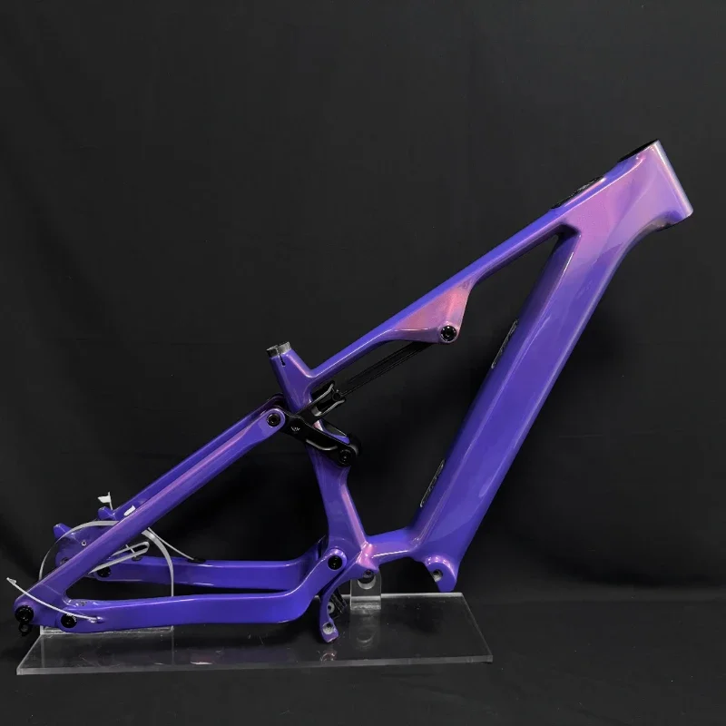 

CEF69 29/27.5 ER Carbon 700c Electric Bike Frame 48V 835wh Octagon M560/M510 Motor Full Suspension Frame Disc Brake Lightweight