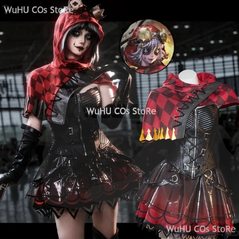 Game Identity V Cosplay Tracy Reznik Little Red Riding Hood Costume Original Skin Costumes Wig Women Skirt Halloween Roleplay