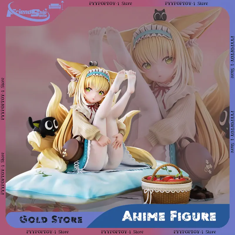 

Arknights Suzuran Action Figures Fox Anime Figures Game Merchandise Statue Desktop Ornament PVC Model Collection Statue Toy Gift