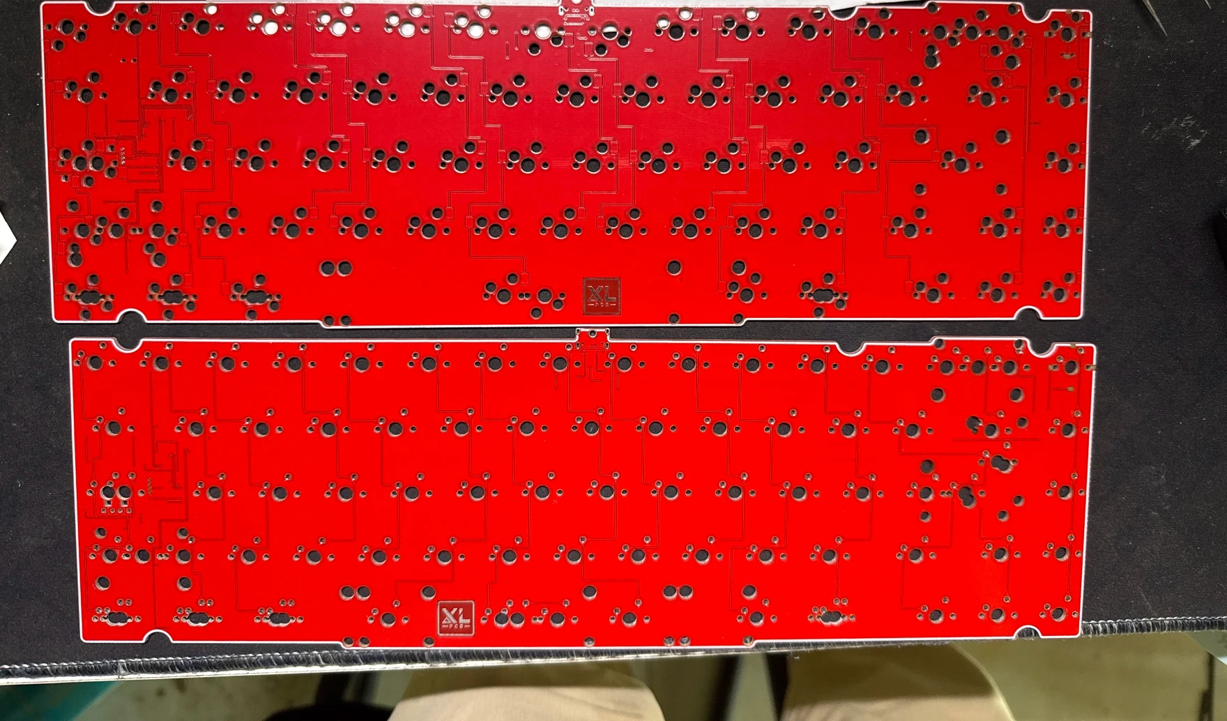 Hotswap PCB for Singa Kohaku Keyboard RGB Underglow