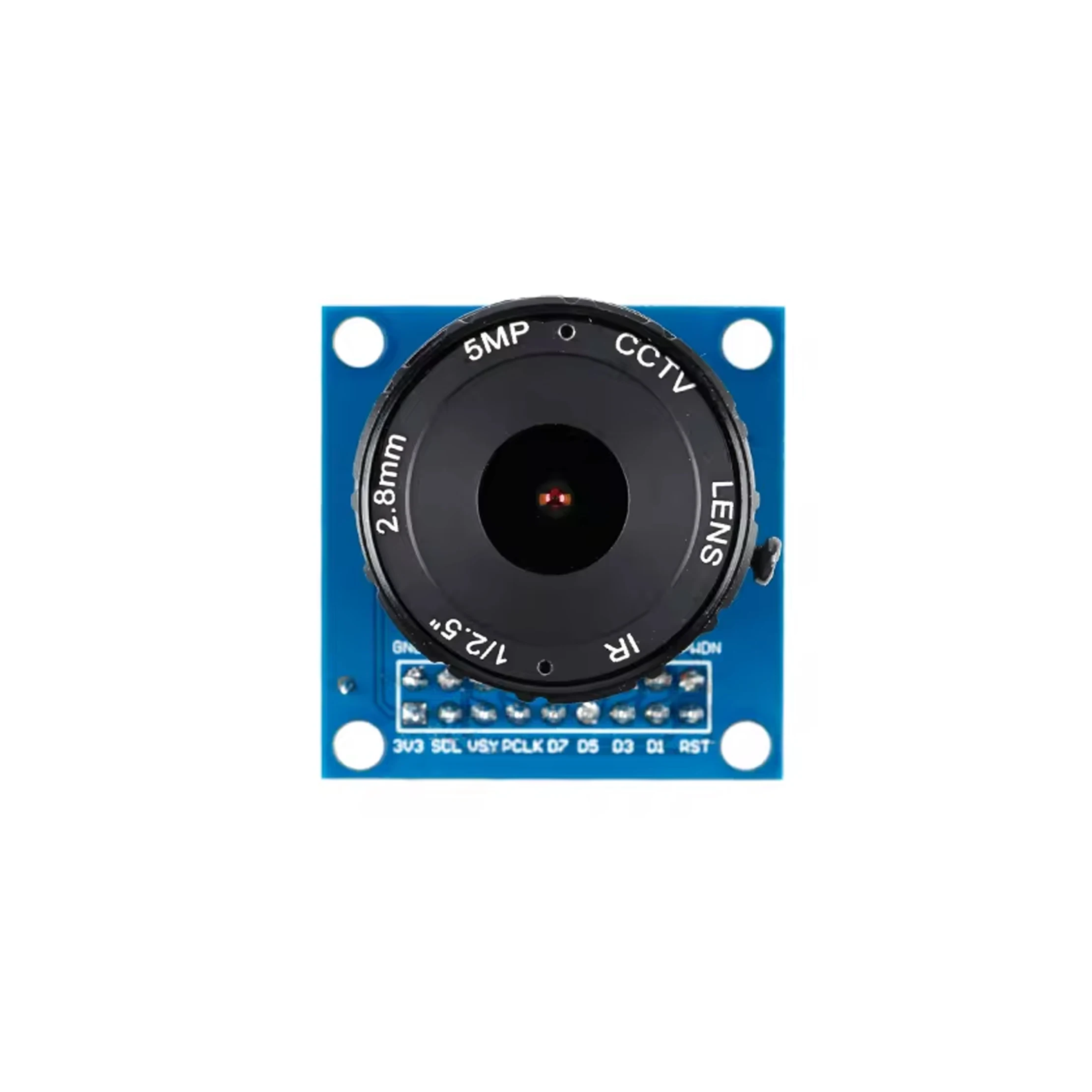 OV7670 Camera Module 3.3V Adjustable Macro Universal CS Adapter Image Sensor SCCB IIC I2C Interface RwRGB RGB YUV YCbCr Output