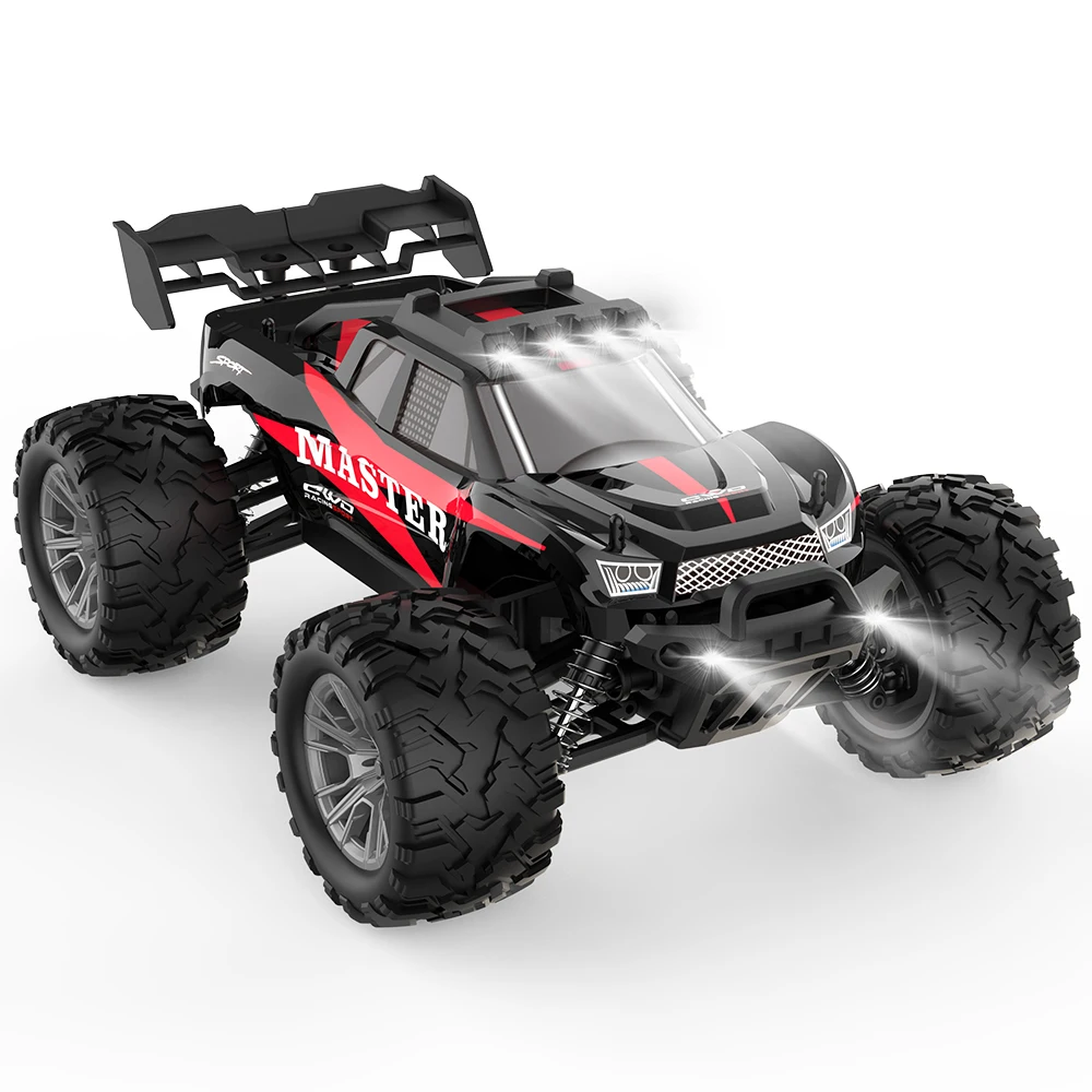 Радиоуправляемая машинка KF15 1/16 Радиоуправляемая машинка 2,4G 4WD 33 км/ч Внедорожный дрифт Гоночный автомобиль Игрушки Внедорожная электрическая брызгозащищенная игрушка Подарки в подарок