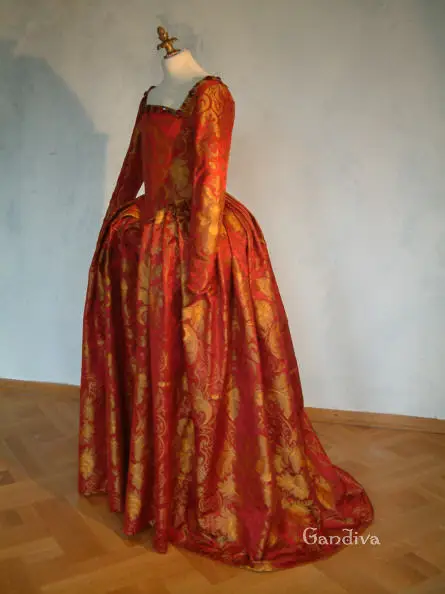 ビクトリア朝のチューダー女王ドレスコートボールガウンドレス中世ルネッサンスアフタヌーンファッションコスチューム