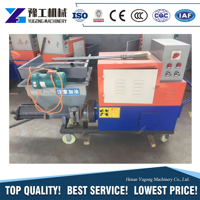 YG Rotor Stator Pumps for Plastering Machines Fireproofing Mortar Spray Machines