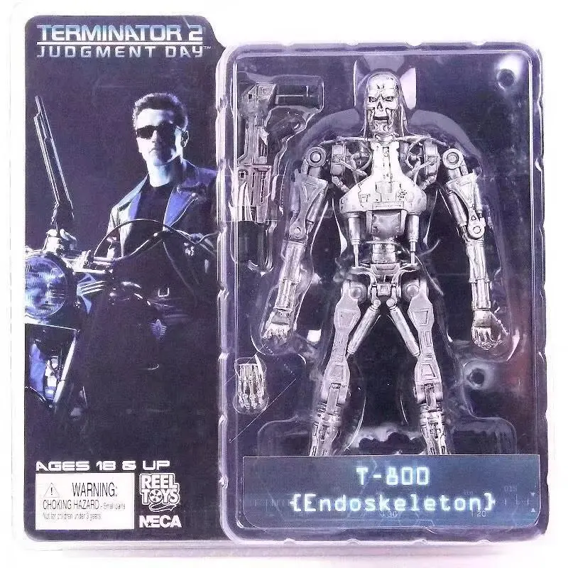 9 Styles Endoskeleton NECA The Terminator Judgment Day T-800 T-1000 Arnold Schwarzenegger PVC Action Figure Machines Toys - view 6
