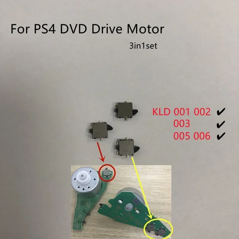 Remplacement pour PS4 Console Drive Insert Eject Media Disc Detection Sensor Switch Set Convient au moteur KLD 001/002/003/005/006 KLD-002