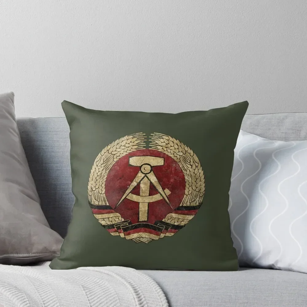 DDR Vintage Shield V01 Throw Pillow Cushions For Sofa christmas cushions covers pillow