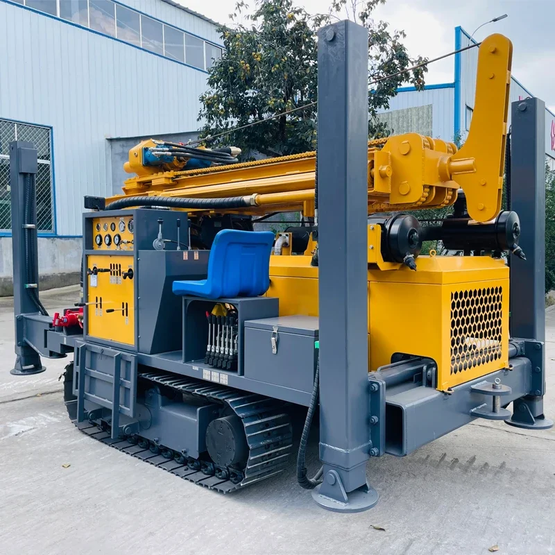 China Factory Bohrloch 260 m Rock Water Well Drill Rig Deep Drilling Rig für Water Well Machine
