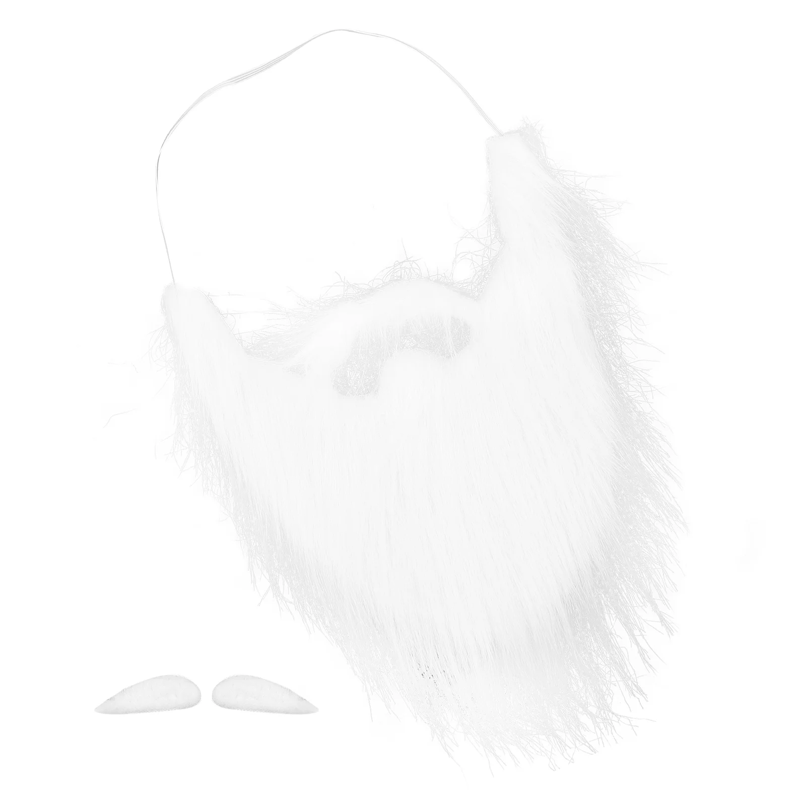 

Eyebrows Christmas Beard Curly Hair Accessories Mustache for Cosplay Fairy Fake Men and Women Costume Hairbrush