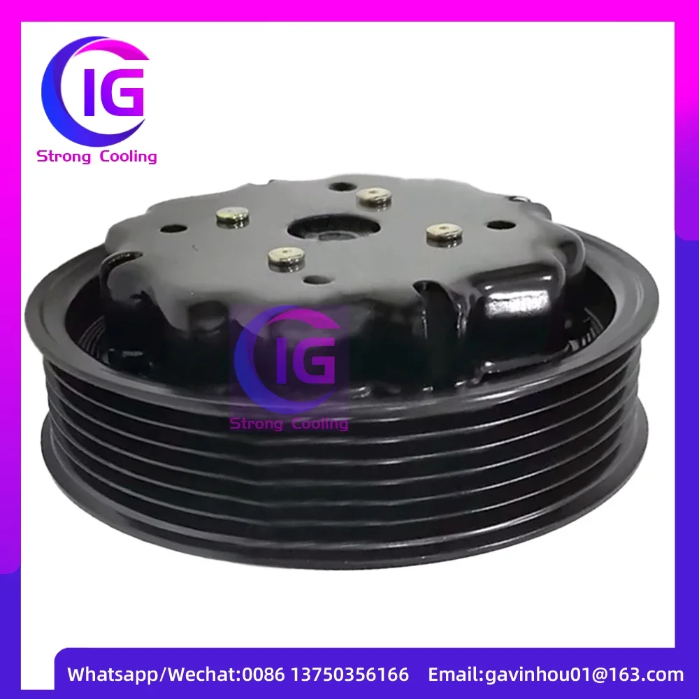 Embrague del compresor de aire acondicionado para Skoda Fabia 6Y, Seat Ibiza Combi 6Y, VW Volkswagen Polo 9N DCP27001 4472208126 6Q0820803D 6Q0820803G
