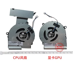 New CPU GPU Cooling Fan For HP OMEN 4 PRO 4 PRO 5 TPN-Q211 15-DC 15-DC0004 15-DC0005 15-DC0007 15-DC0009 15-DC0011 15-DC0013TX