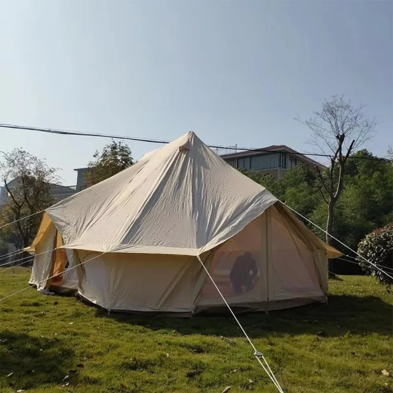 Large Customized Luxury Waterproof Indian Tipi Tents for Glamping Weddings Festival Party Outdoor Events