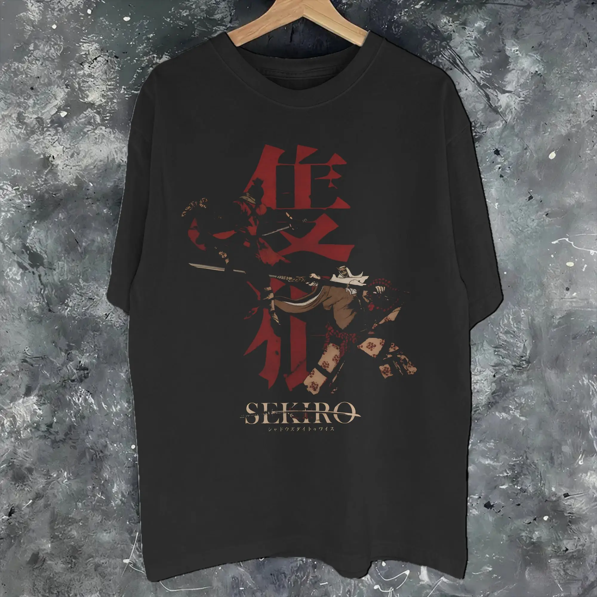 Men Women Print Sekiro: Shadows Die Twice  Tee T Shirt Cotton  T-shirts Clothes
