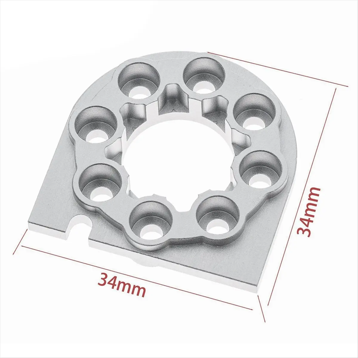 [A17I TOY] قاعدة محرك معدنية لترقية سيارة RC لملحقات سيارة TT01/DF02 RC