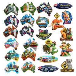 Oceania Australia 3D Fridge Magnets Tourism Souvenir Refrigerator Magnets Sticker Collection Handicraft Gift Decoration Articles