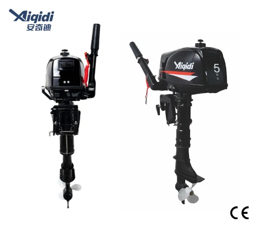 منفذ المصنع 5 HP 3.7KW 2 السكتة الدماغية AIQIDI T5 محرك القارب اليدوي كاتب الخارجي لإعادة البيع