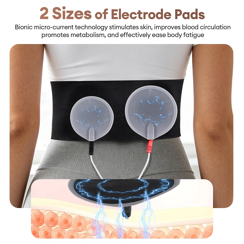EMS TENS Microcurrent Muscle Stimulator Electrostimulation Massager Weight Loss Body Shaping Breast Enhancement Full Body Massag