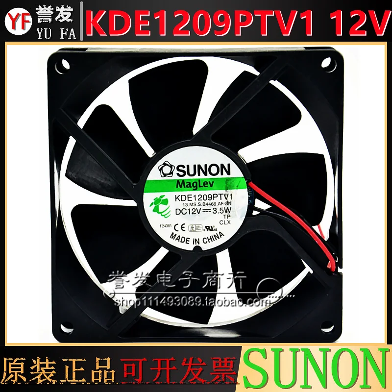 NOVO RADIADOR DE VENTILADOR DE REFRIGERAÇÃO ORIGINAL KDE1209PTV1 12V 3.5W 9025 90x90x25mm