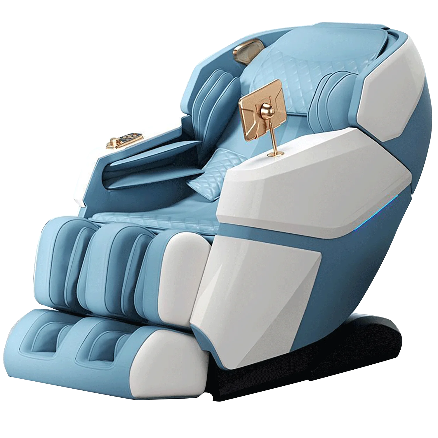 Heated Home Office Zero Gravity Massage Chair Touch Screen Luxury   SL Rail Fully Automatic Electric Kneading Shiatsu Full Body