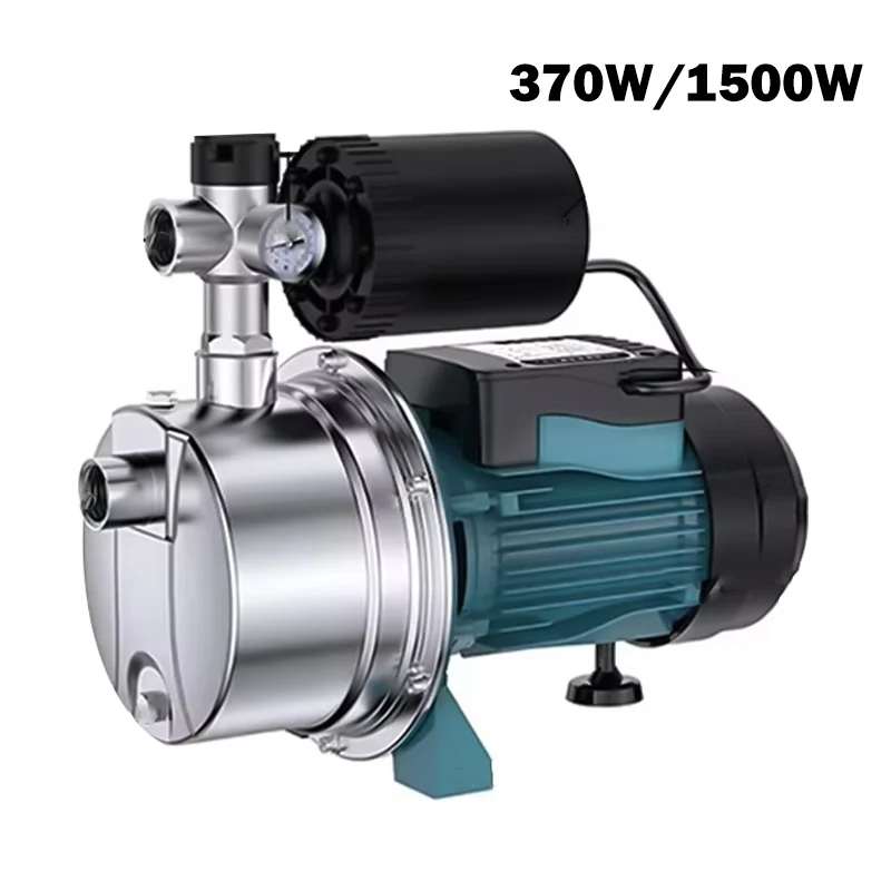 

Household Fully Automatic Water Pump 370W/1500W Stainless Steel Self-Priming Silent Tap Booster for Water Supply