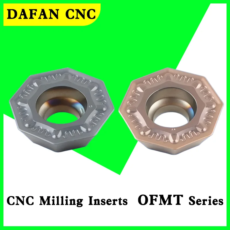 

OFMT05T3-JT RT2016 Octagon High Feed CNC Milling Insert, Carbide, for Steel/Stainless/Cast Iron, Precision Machining