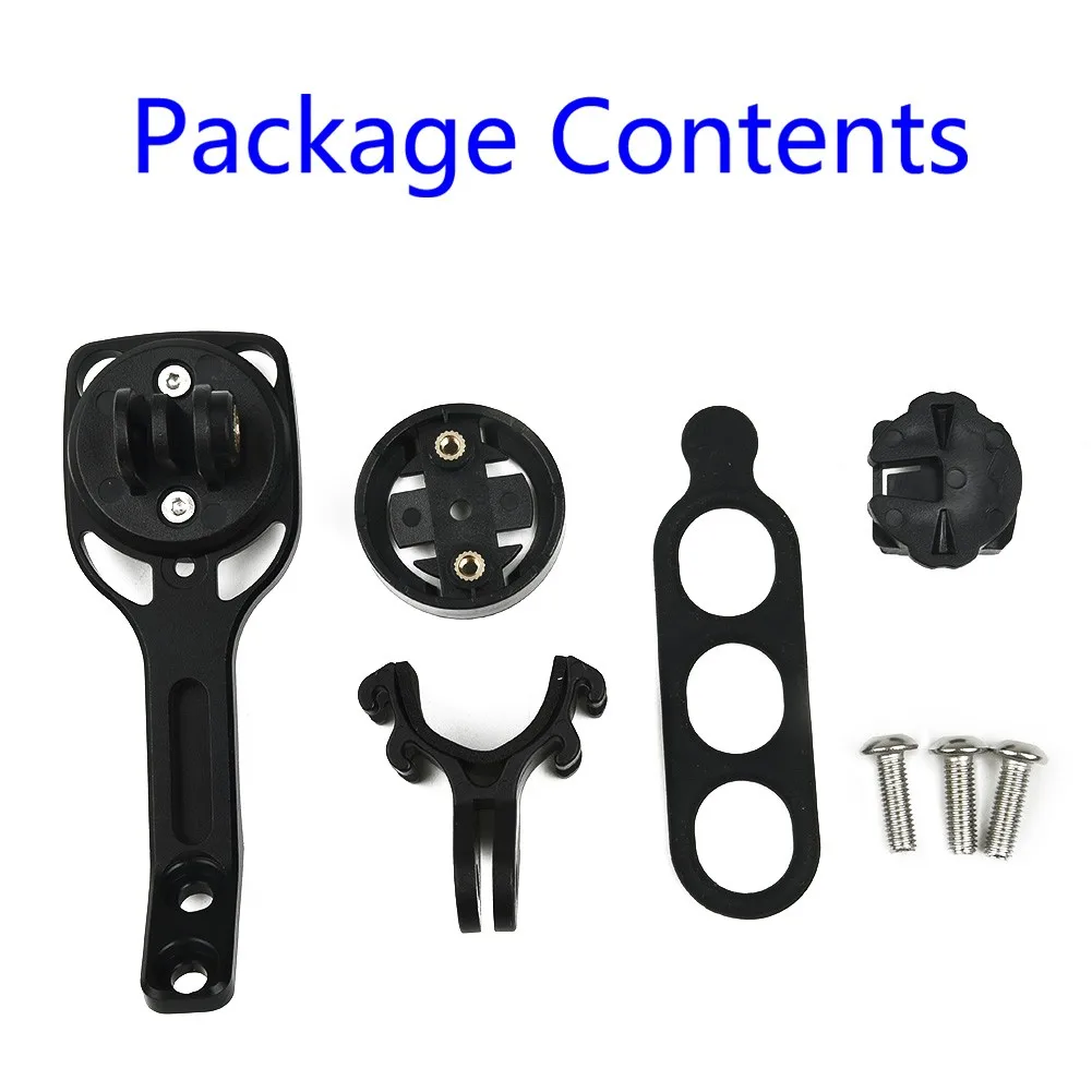 

Handlebar Stem Mounted Bicycle Computer Holder for Garmin with Lightweight Alloy Design and Multi Function Use