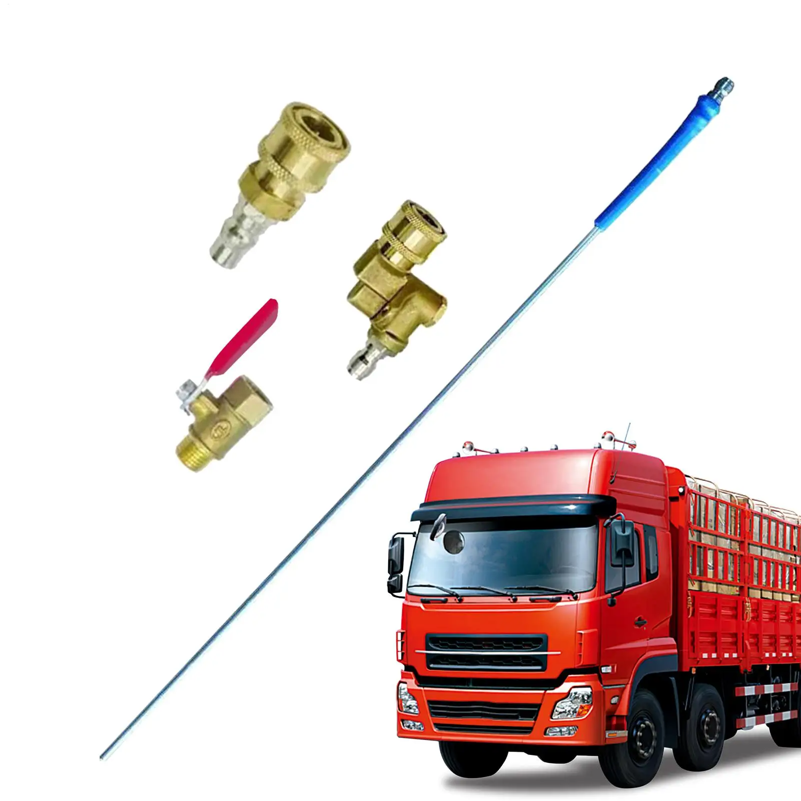 

Radiator Cleaning Tool Vehicle Water Tank Washer High-Pressure Water Tank Maintenance Accessory For Automotive Outdoors Gutter