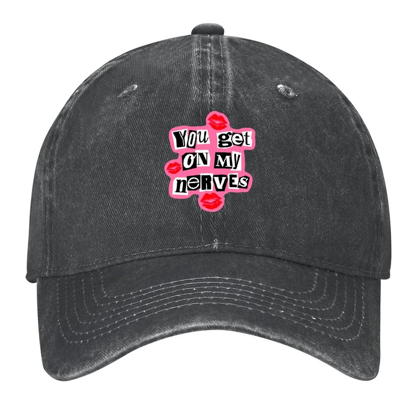 

you get on my nerves renee rapp Baseball Cap tactical cap Hat men funny hat Sunscreen Women's Beach Outlet Men's
