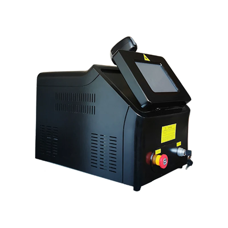 2025 Portable 755 808 1064nm Diode Laser Hair Removal Machine 3 Wavelengths Laser Crush Follicle Permanent Laser Hair Removal