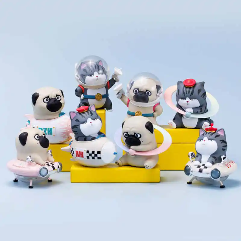 

Горячая новинка оригинального Wuhuang Bazhahei 1979-х годов Galaxy Roaming Series слепая коробка фигурка Wuhuang Wansui коллекция подарок