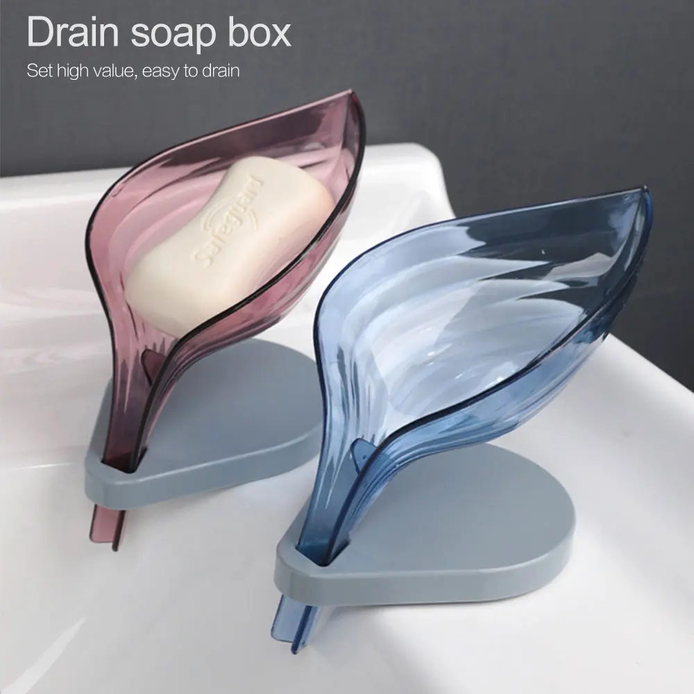 Portable Plastic Soap Holder Soap Dish Shower Newest Soap Holder Container No Punching Soap Holder 2023 Soap Dish Dishes Holder