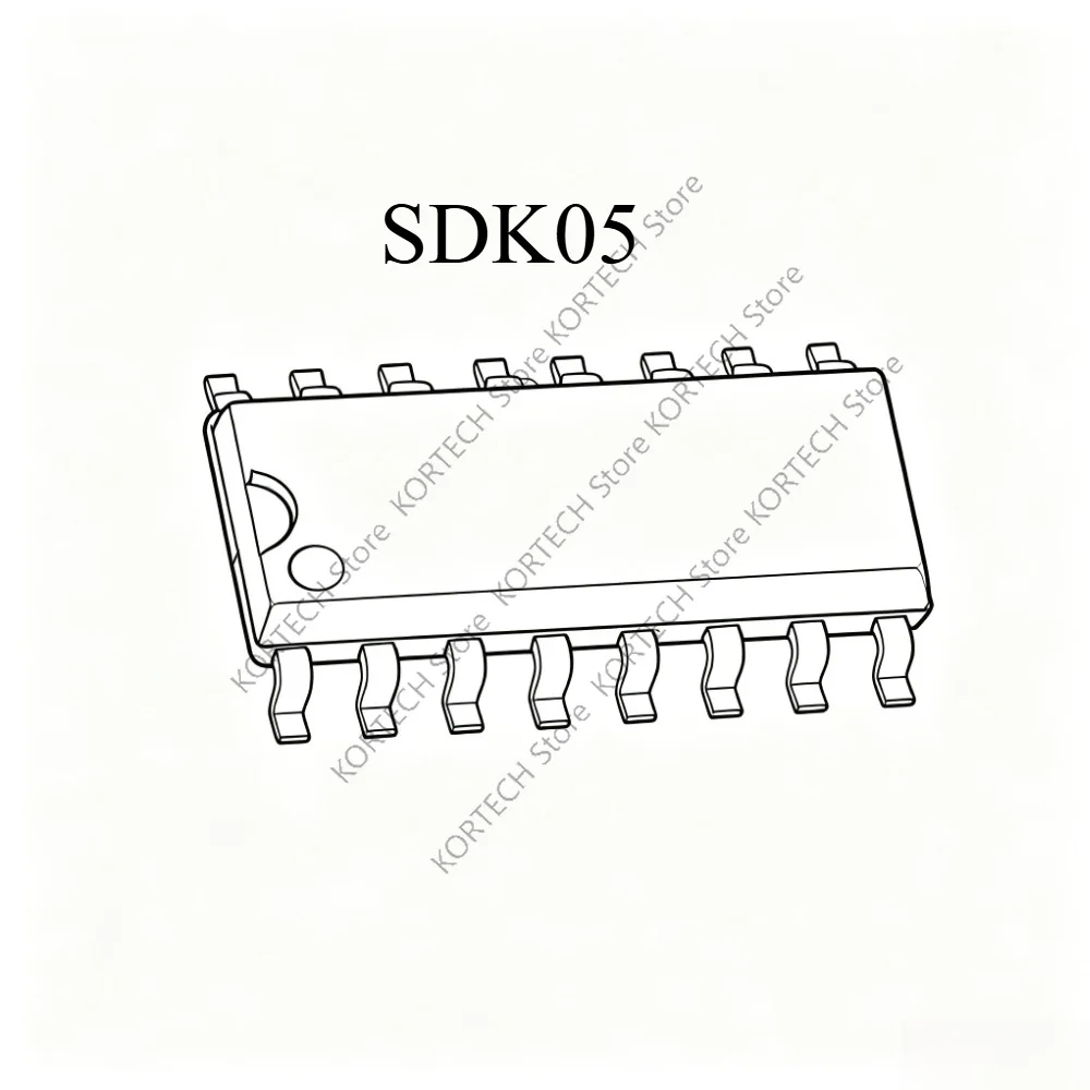 5PCS/LOT Original SDK05 SOP16 Car Idle motor chip For Mitsubishi Mazda Car Repair Chips