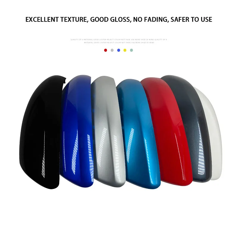 Car Door Rearview Mirror Cover Housing Cap Wing Side Mirror Shell For Mazda 2 Demio and Mazda 3 1.6 2007 2008 - 2013 Painted