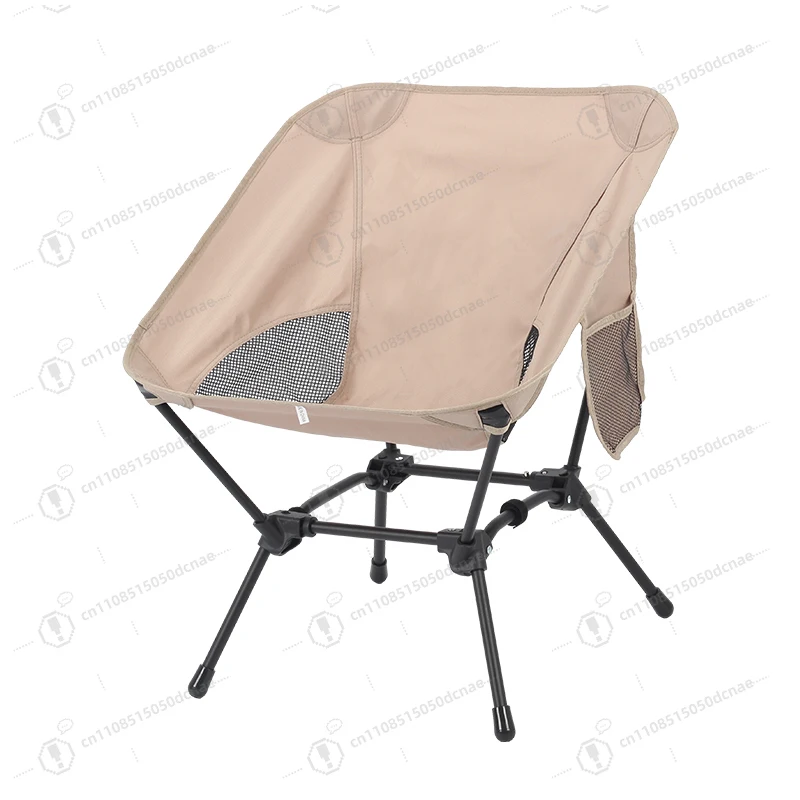 屋外用安定鉄管アルミオックスフォード布製折りたたみ式旅行キャンプ用ムーンチェア