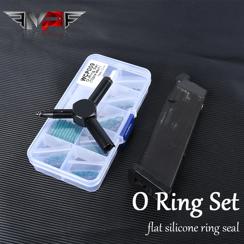 

Tactic rubber O-ring sealing set flat silicone fluorine sealing gasket For Glock G17 19 P1 Tactical Green hunting accessories