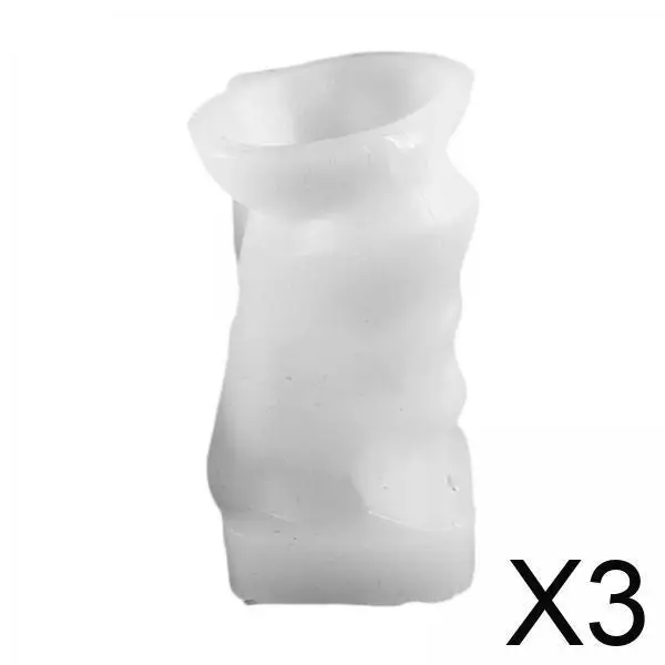 

Novelty Easter Island Moai Silicone Mold for Epoxy Resin Crafts Candle Soap Making Sculpture Table Decoration
