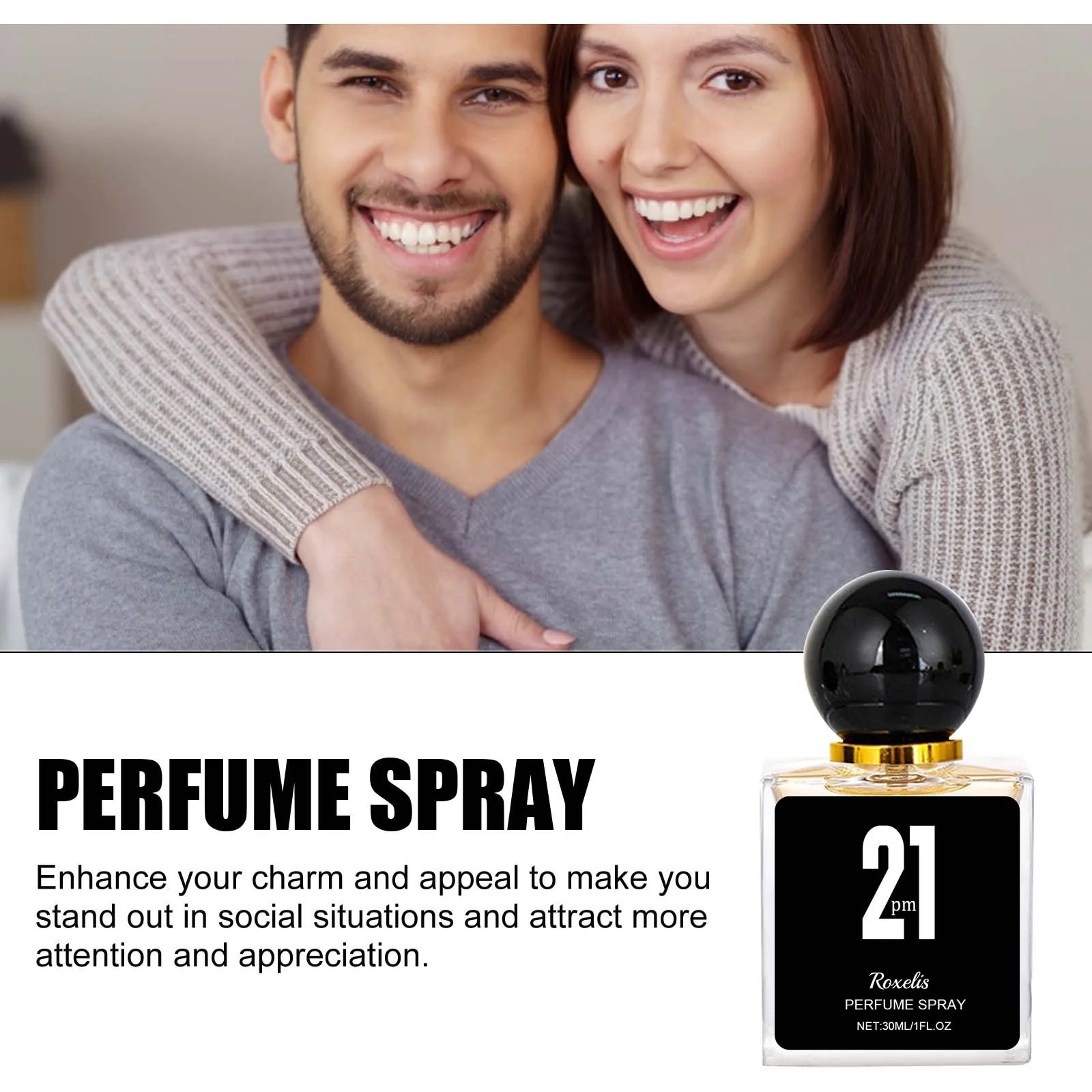 Sexuellement de charme portable pour hommes, poignet et cou, parfum longue durée, parfum frais, date du couple