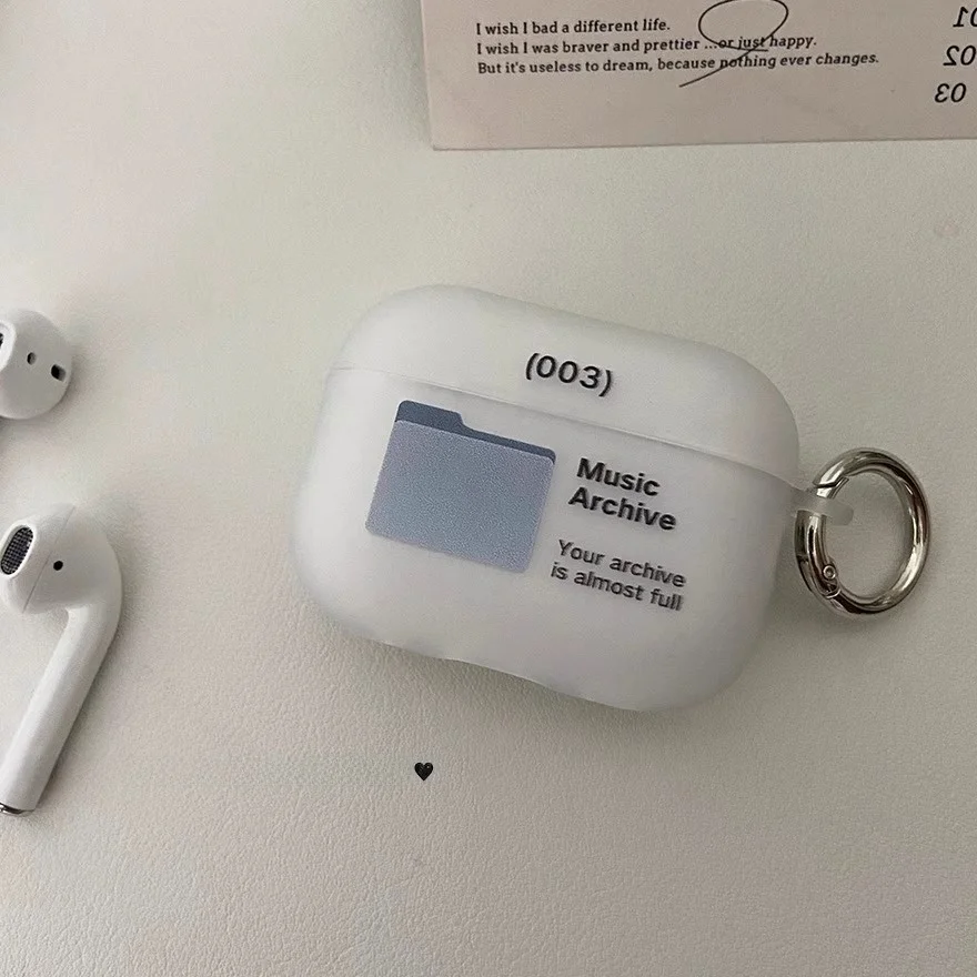Custodia protettiva in silicone originale Ins Sle premium per Wirel Bluetooth pro /2/4/5 generazioni Matte Fini