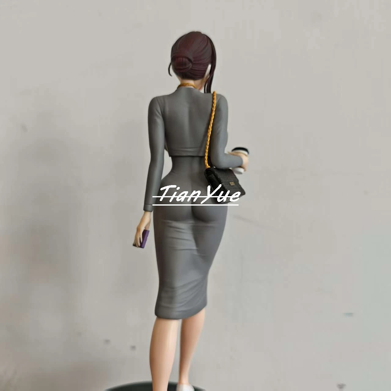 Зрелая и очаровательная девушка, рабочие женщины, аниме, ПВХ, фигурка, модель игрушки, 23 см