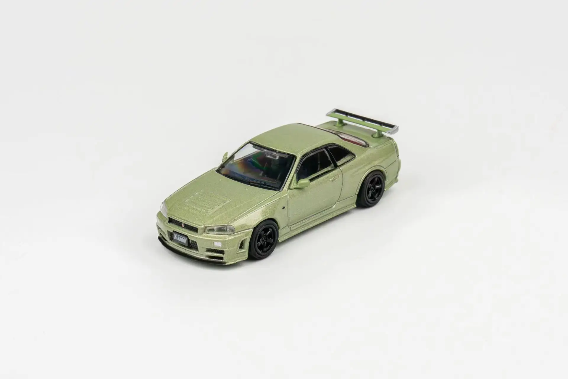 TOPART & DCT 1:64 Z-TUNE Jade Verde Azul SilverBlue Azul limitado modelo de carro fundido